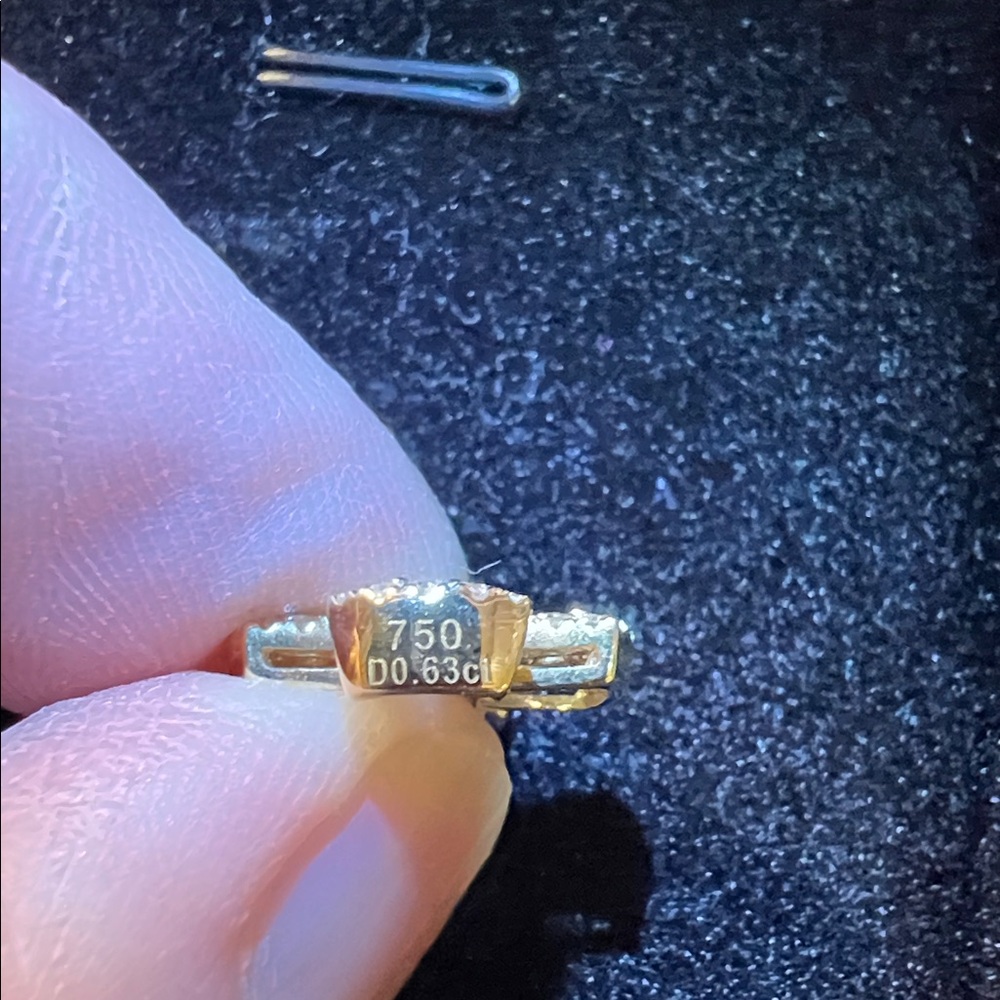 18K Diamond, Yellow gold, Solid gold Cross, about 17.8 x 13.7mm 14k GOLD CHAIN - Picture 9 of 17